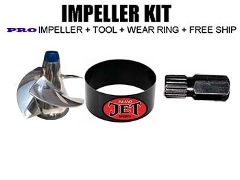 Performance Seadoo Impeller KIT Seadoo GSX RFI 99-00, GTX RFI 98-02, GS/GSi 99-01 Gti 720 99-01