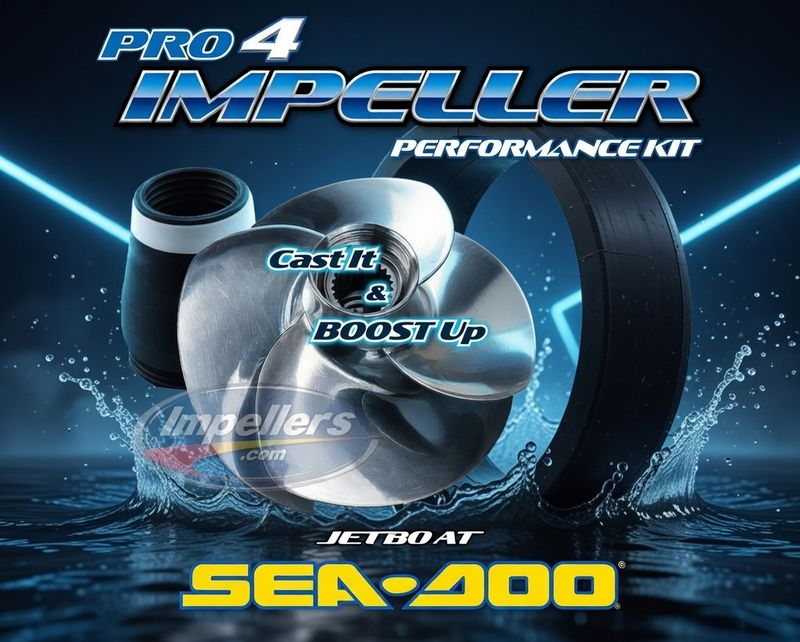 PRO 4 Performance Impeller kit Sea Doo Challenger 260HP/255 Speedster 260/255 2009-2012 SINGLE ENGINE jet boat PRO 4 Performance Impeller kit Sea Doo Challenger 260HP/255 Speedster 260/255 2009-2012 SINGLE ENGINE jet boat