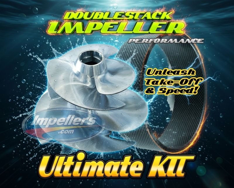 DoubleStack Impeller kit with wear ring &amp; tool Vortex 250HP Jet Boat SINGLE ENGINE 2013-15