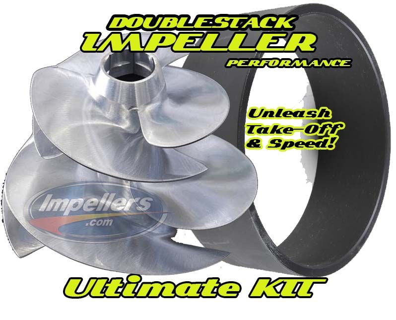 Doublestack Impeller Kit Sea Doo 215 RXT 05-08 215 GTX Ltd 05-16 215 Wake SC 07-16 RXP-X 255 08 RXP 215 04-08  230 RXT 260 3yr warranty