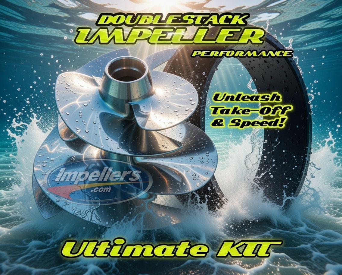 Doublestack Impeller kit Sea Doo Sportster 4-Tec SCIC 215 05, Challenger 180 4Tec SC 05, Challenger 180 4-Tec SCIC 2005 SINGL