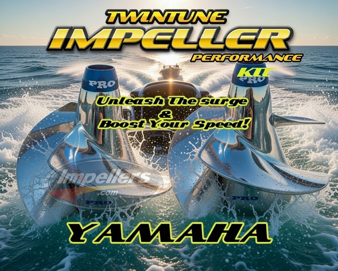 PRO 4 TwinTune Performance 2x Solas Impellers kit Yamaha 275E 275SD 275SE SDX twin engine boat 5yr warranty