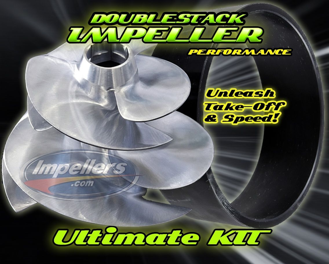 PRO Doublestack Glastron Impeller Kit Tool HD Wear Ring 200hp Jet Boat Single Engine.
