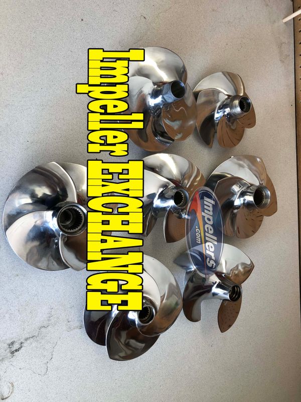 Exchanger impeller Yamaha 2014-up GP1800 GP1800R FX SVHO FX Cruiser SVHO FZR FZS 160mm
