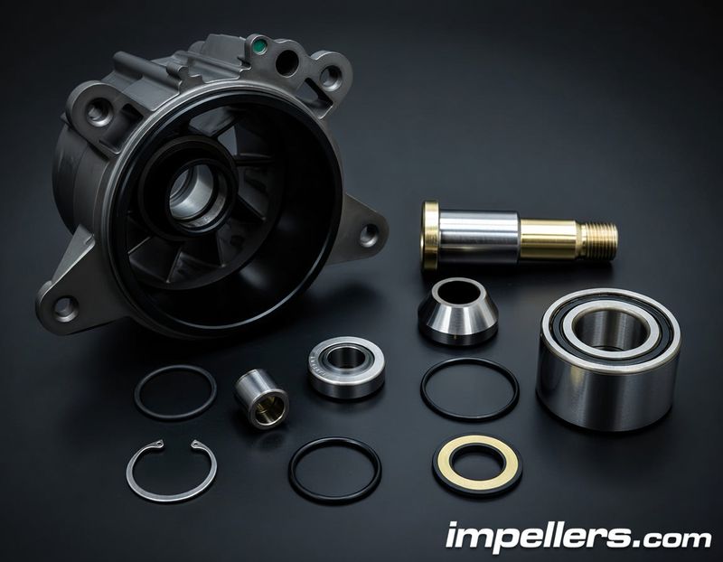 Sea Doo pump 4tec 215/255 2004-12 RXT RXP GTX 159mm pump assembly