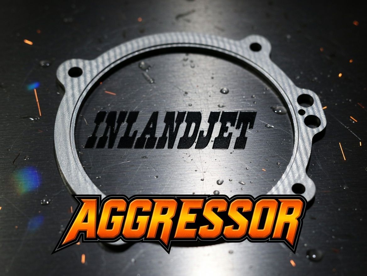 InlandJet AGGRESSOR Pump Wedge kit 2-4mph gain 2 degree Sea Doo 951/130/155 #A42