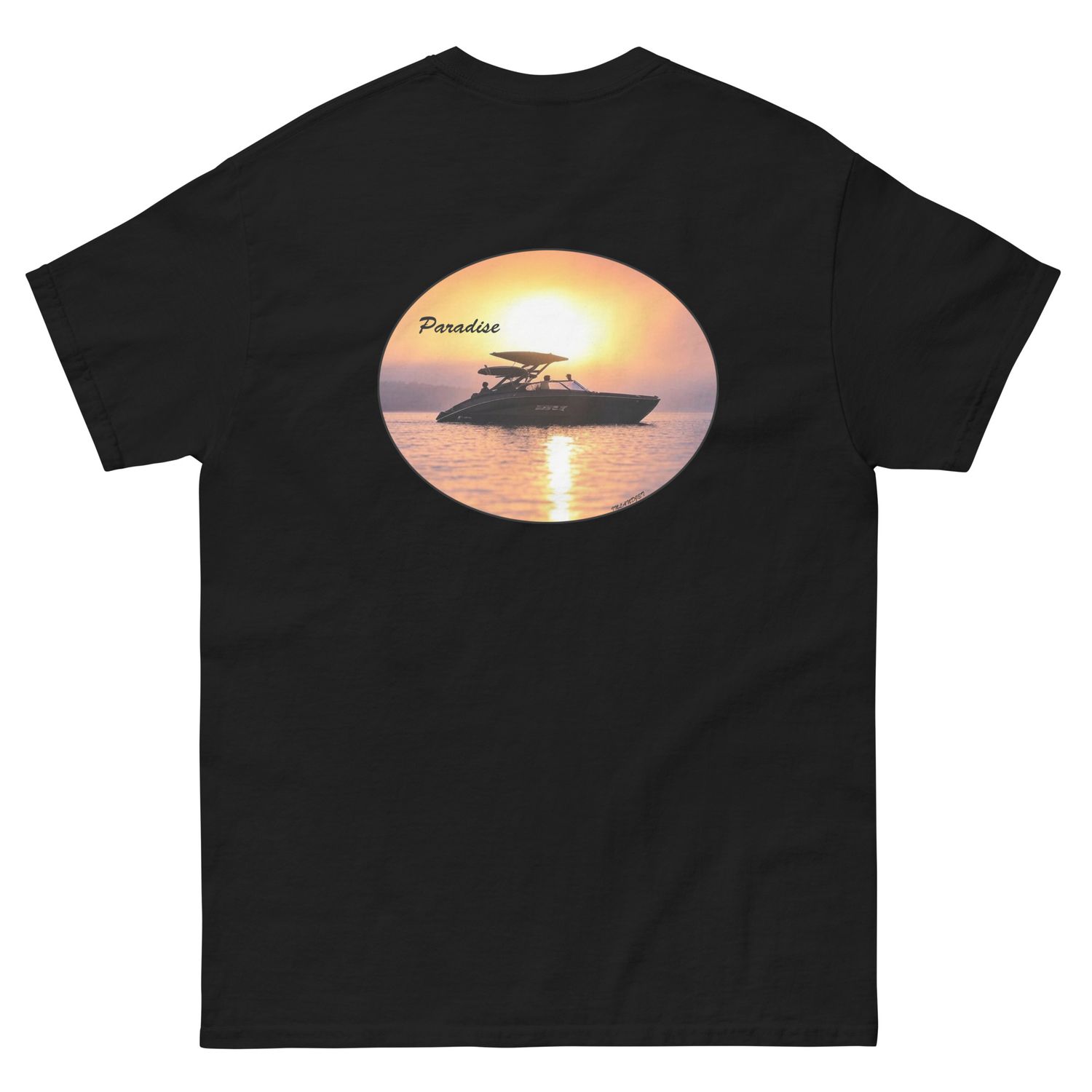Paradise Boating Unisex classic tee