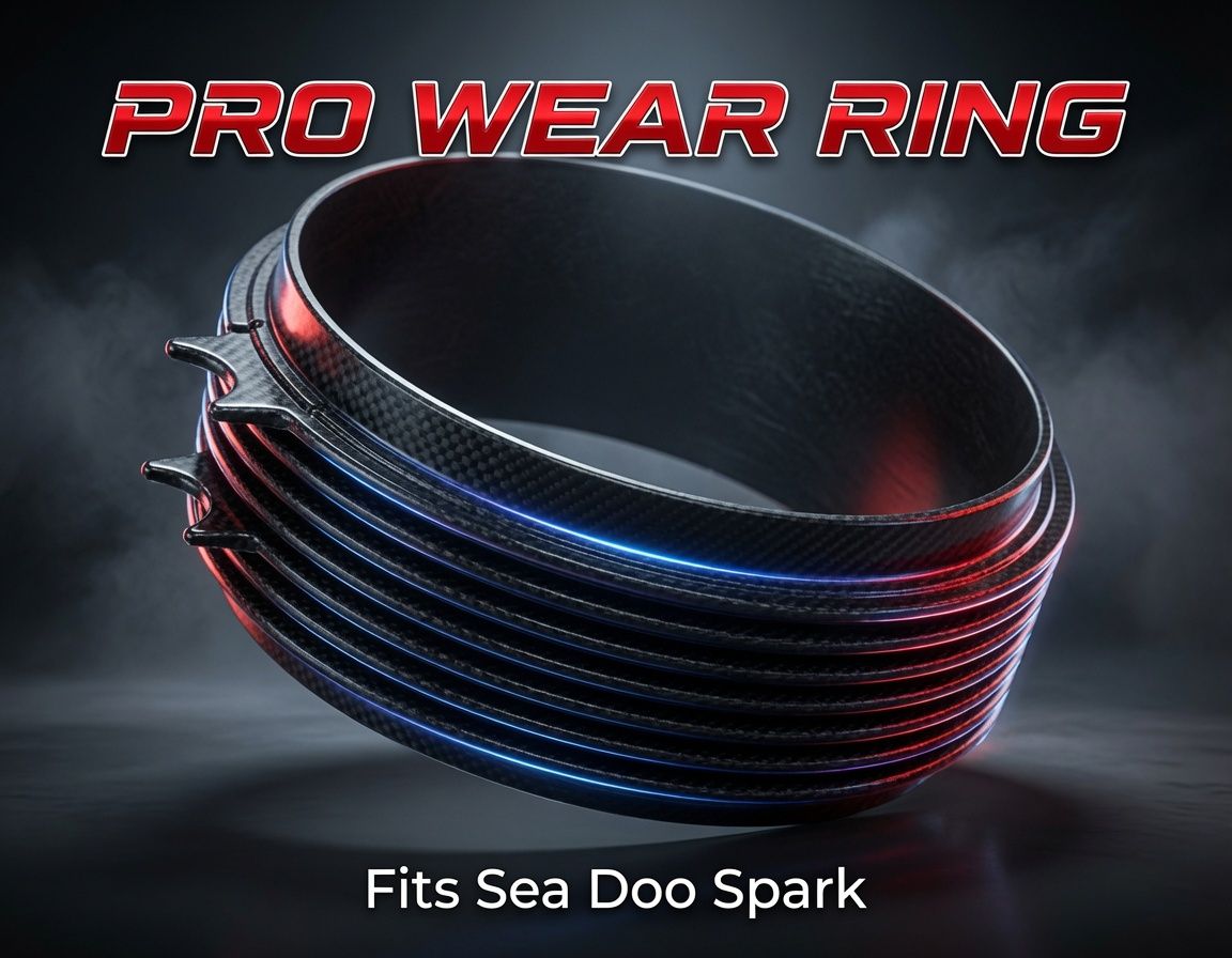 PRO Heavy Duty Spark wear ring upgrade 2014-2026 Sea Doo spark. ACE, HO, Trixx 5yr warranty