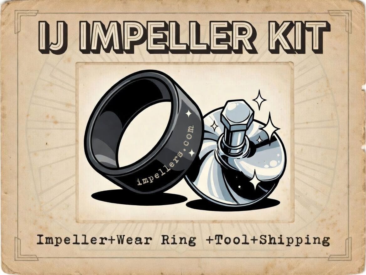 IJS Impeller KIT Sea Doo RXP 215 09-11,GTR 215 12-up