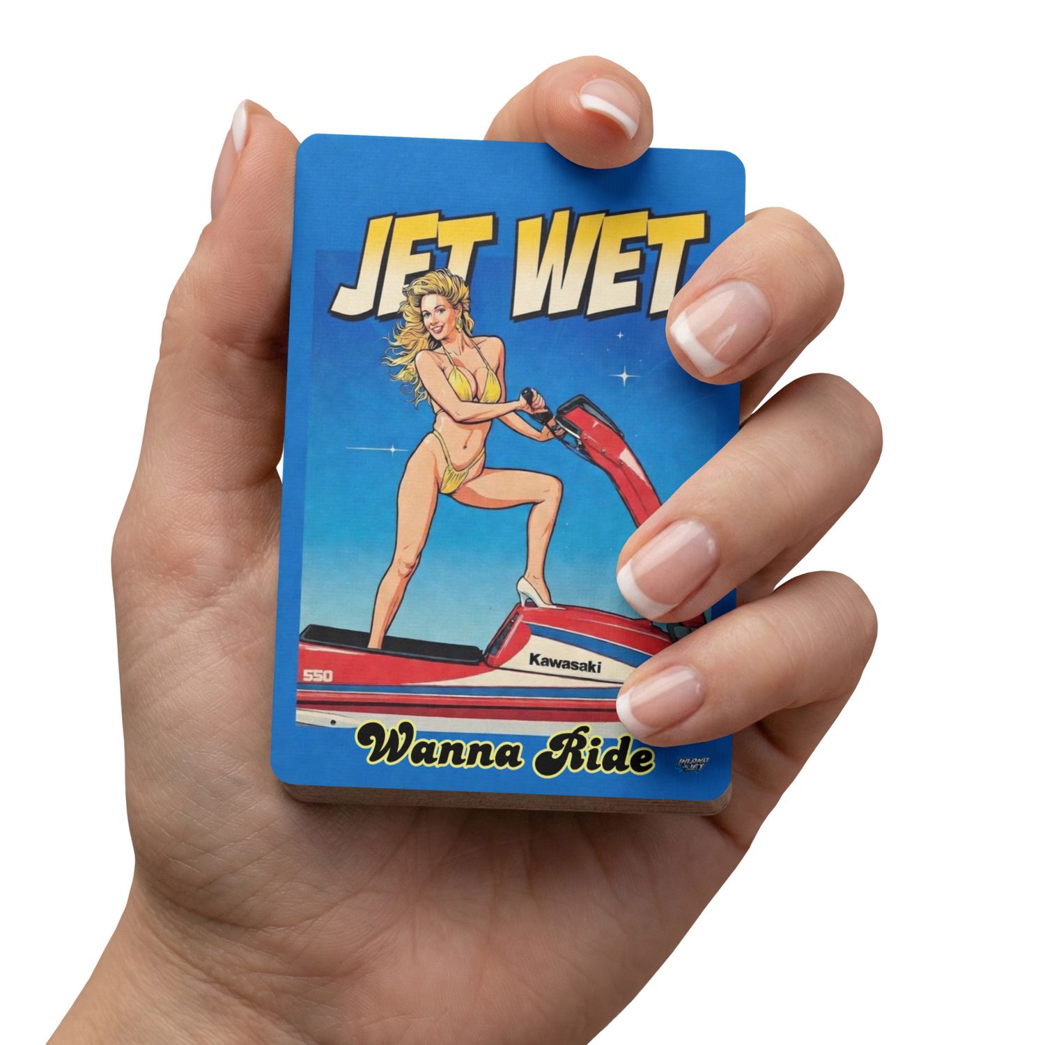Wanna Ride Poker playing cards