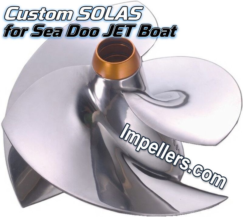 SOLAS Customized SRZ CD Impeller For Sea Doo Jet Boats Single Engine 215 255 260 Single Engine Solas Jet Boat Impellers