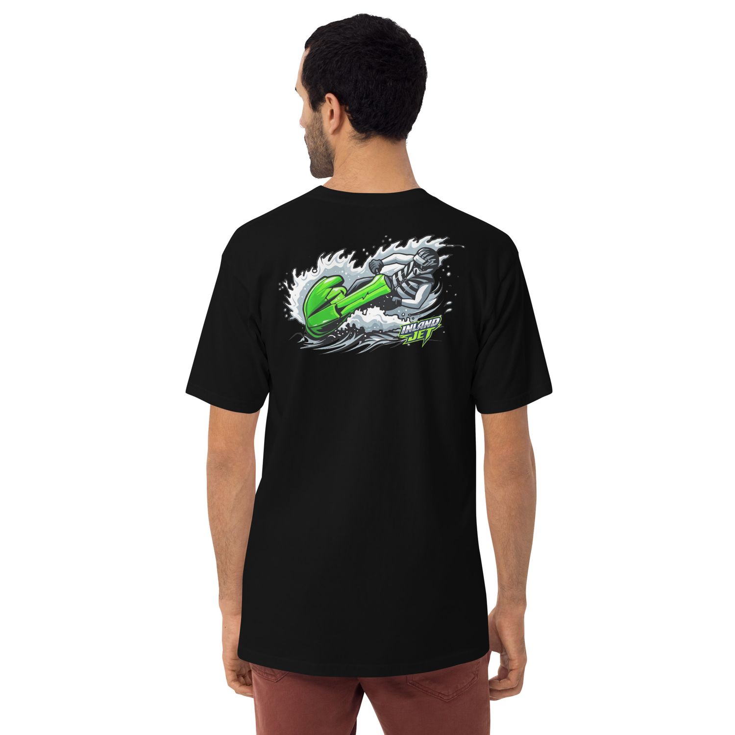 INLANDJET JET ON GREN Men’s premium heavyweight tee