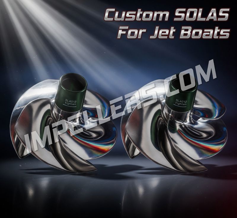 SOLAS Customized SRZ Concord Impeller For Sea Doo Jet Boats Twin Engine 430 510 520hp