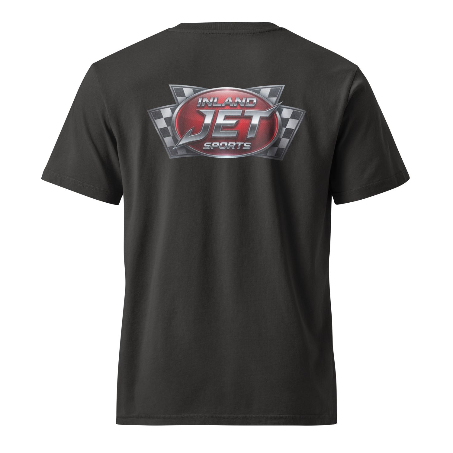 Inland Jet Sports Checker Unisex Garment Dyed Creator 2.0 Vintage T-Shirt | Stanley/Stella SATU041
