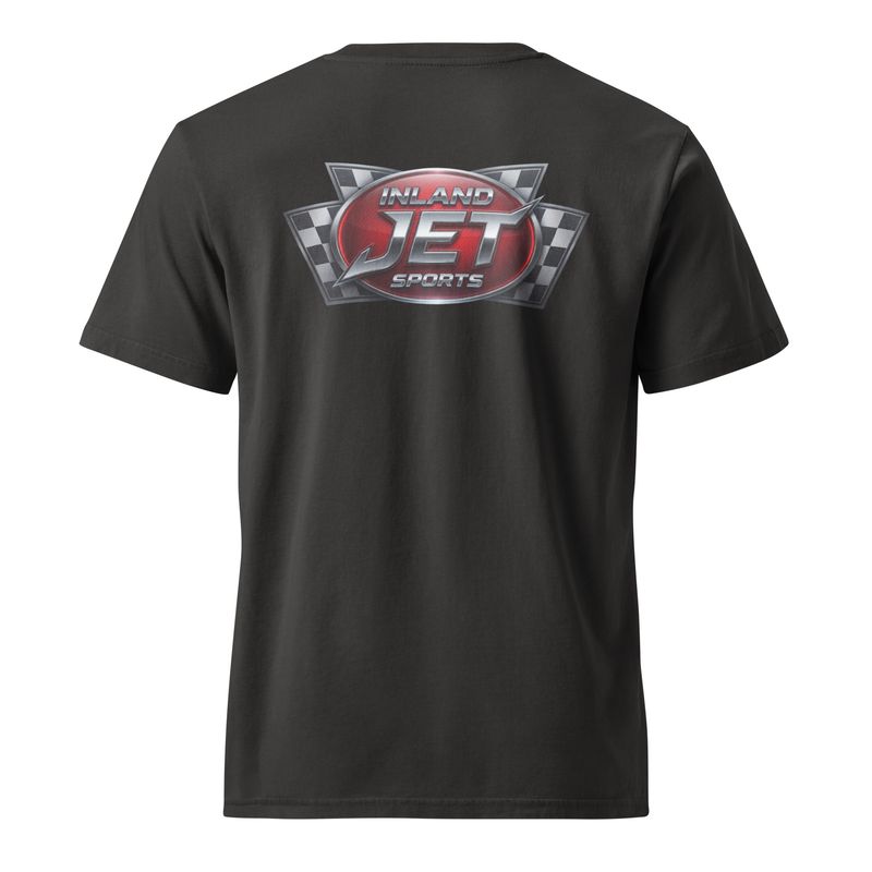 Inland Jet Sports Checker Unisex Garment Dyed Creator 2.0 Vintage T-Shirt | Stanley/Stella SATU041