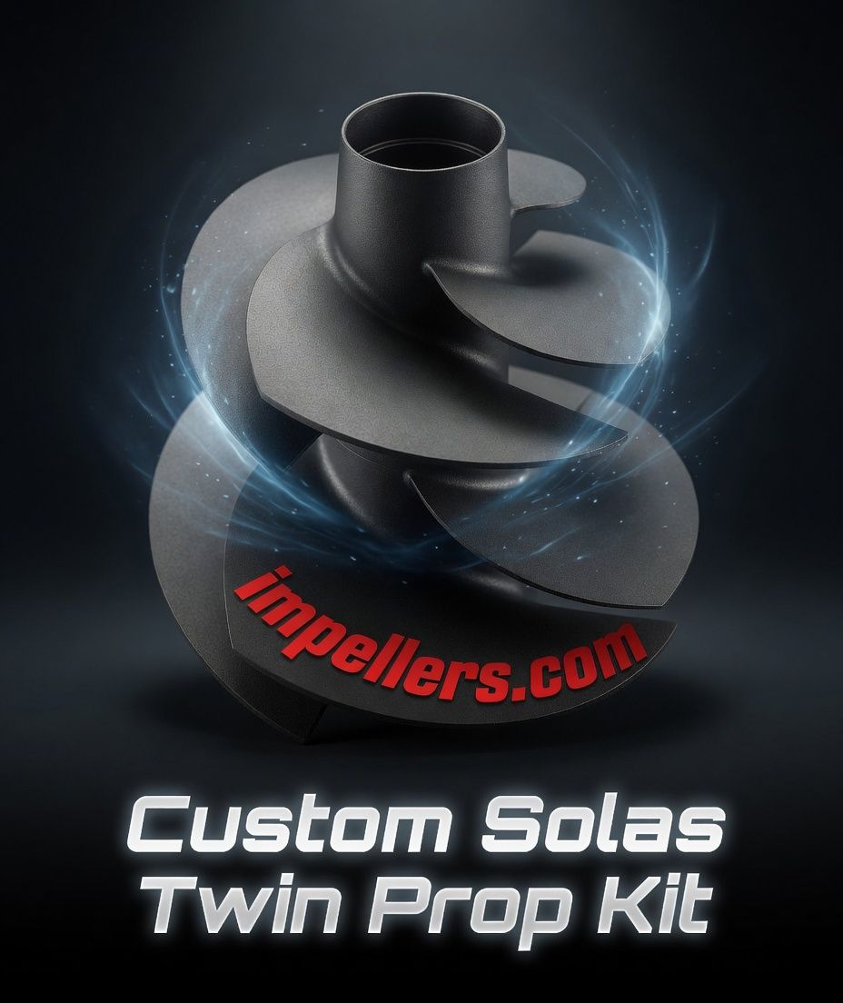 Impellers.com Custom Solas Twin Impeller Kit – SX / AR 212 • 240 • 242 • 252 Series