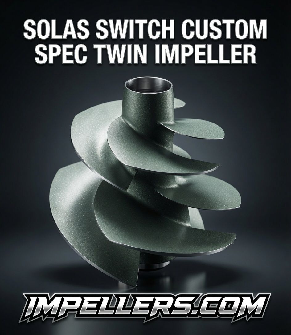 SOLAS SWITCH TWIN Custom Spec Impeller – 230 Limited / Sport / Pontoon