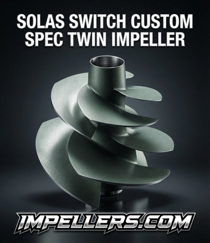 SOLAS SWITCH TWIN Custom Spec Impeller – 230 Limited / Sport / Pontoon