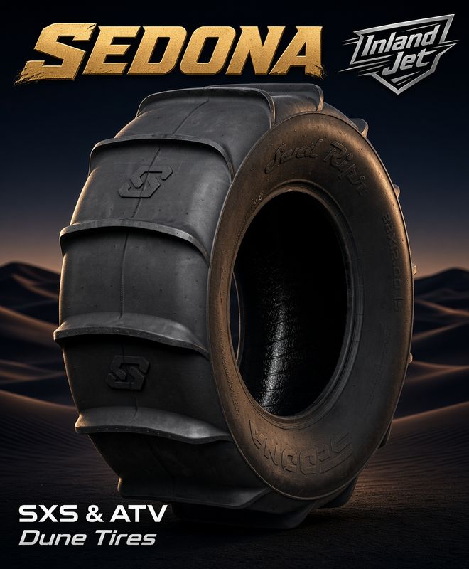 SEDONA TIRE SAND RIPR 30X12.00-14 4PLY LR935 REAR 14 PADDLE Tire