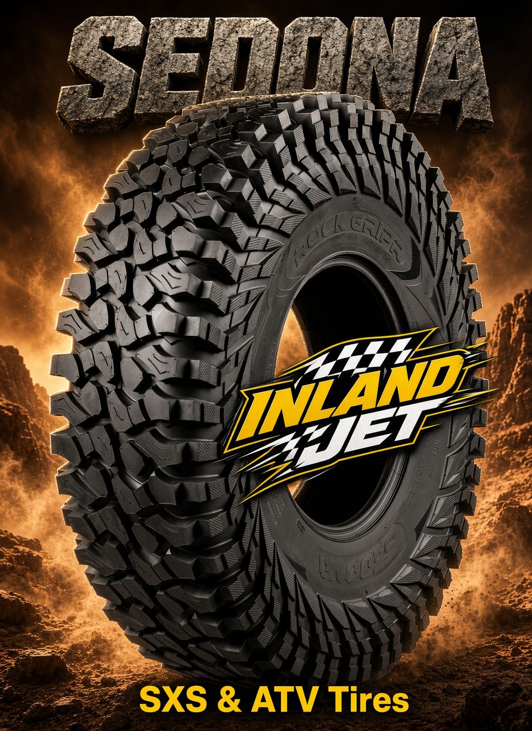 SEDONA TIRE ROCK GRIPR 32X10.00R15 8PR LR606