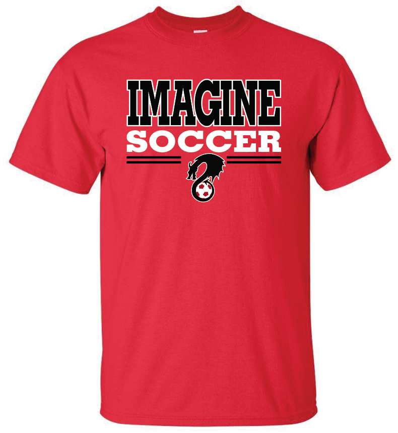 Soccer Practice Jersey, Jersey Color: Imagine Red