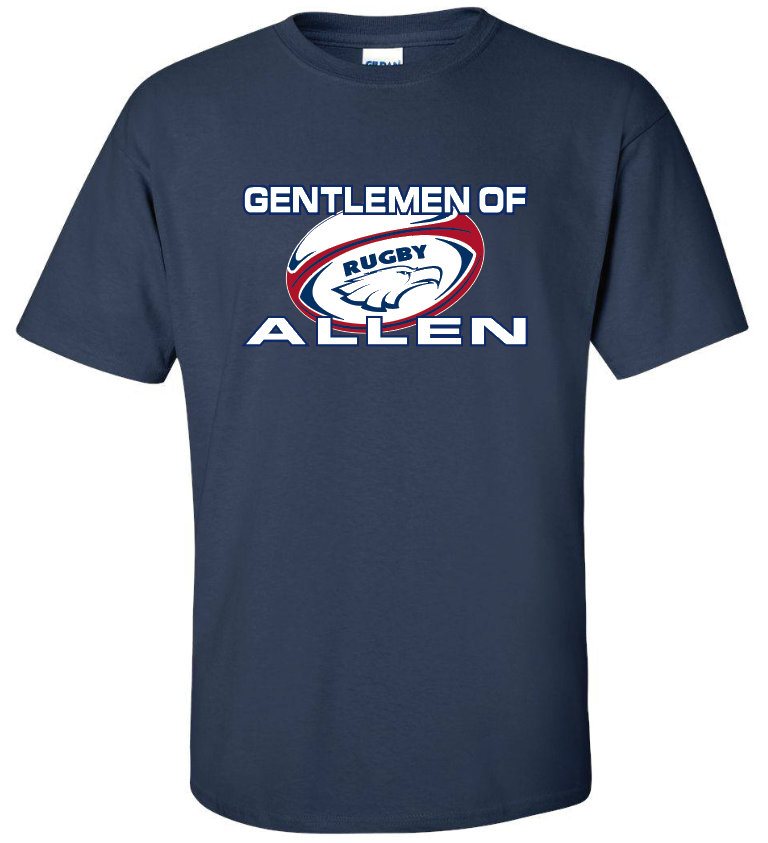 2020 Rugby Fan Wear - Short Sleeve, Color: Navy