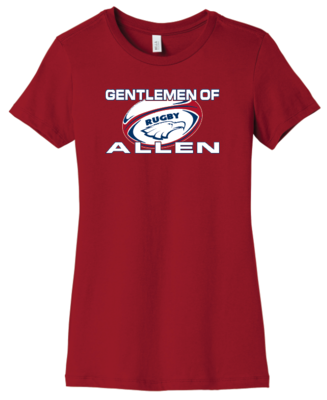 2020 Rugby Fan Wear - Bella+Canvas Ladies