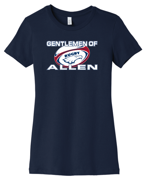2020 Rugby Fan Wear - Bella+Canvas Ladies, Color: Navy