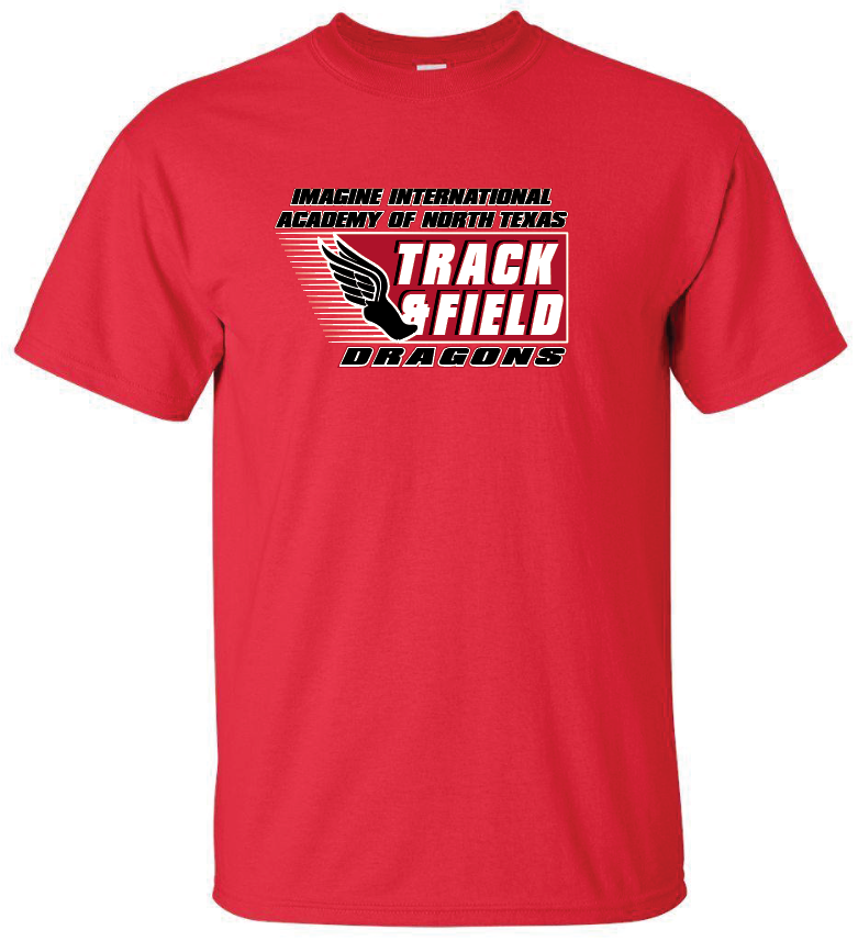 Winged Foot - Short Sleeve, Color: Red