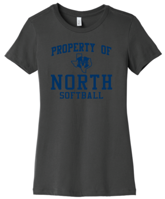 North Softball - Property Of - Bella+Canvas Ladies