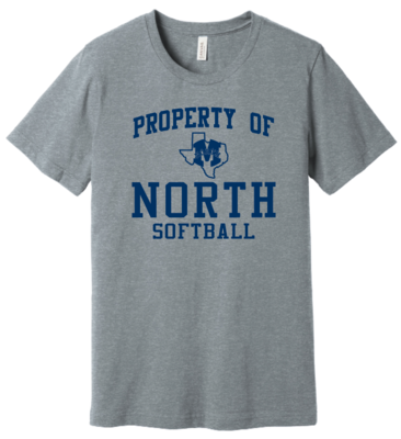 North Softball - Property Of - Bella+Canvas