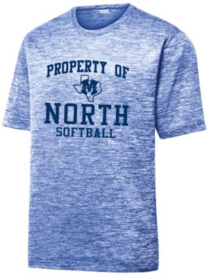 North Softball - Property Of - Electric Dri-Fit SS