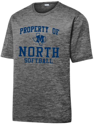 North Softball - Property Of - Electric Dri-Fit SS