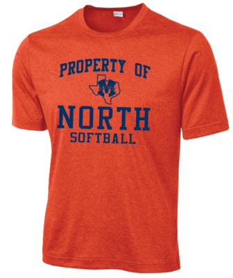 North Softball - Property Of - Competitor Dri-Fit SS