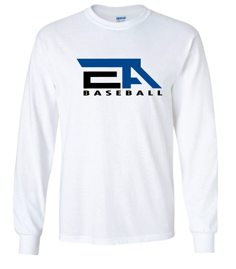 EA Baseball - Long Sleeve, Garment Color: White