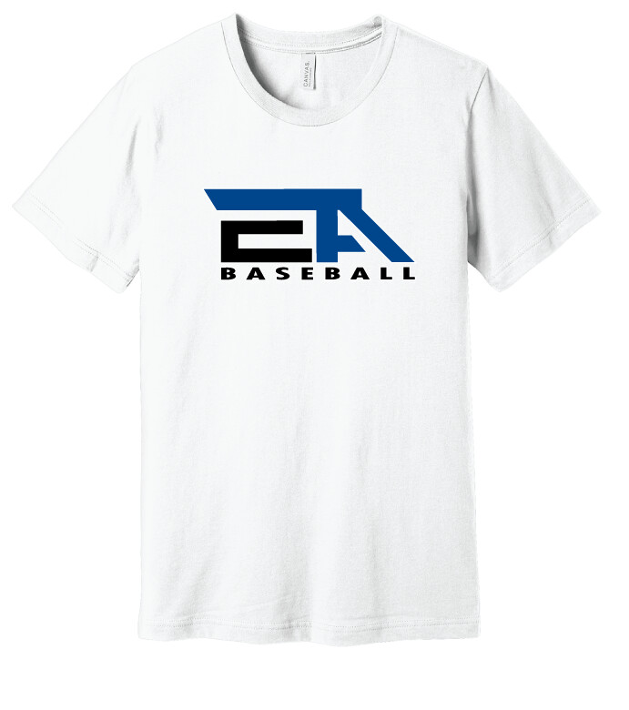 EA Baseball - Bella+Canvas, Color: White