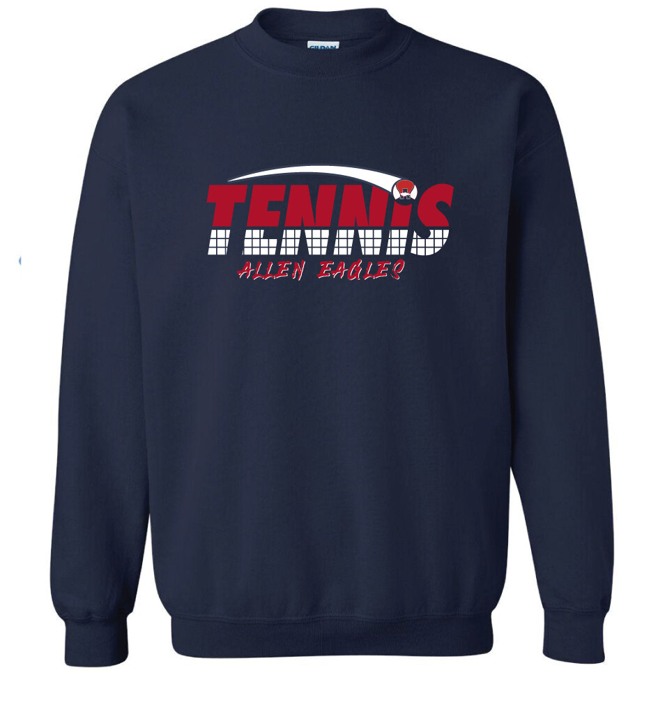 2020-21 Tennis Fan Wear - Crew Sweatshirt, Color: Navy