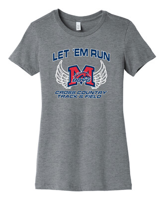 XC/T&amp;F Fan Wear - Wings - Bella+Canvas Ladies