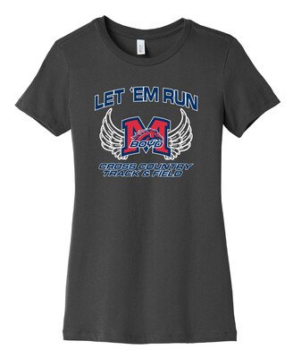 XC/T&amp;F Fan Wear - Wings - Bella+Canvas Ladies