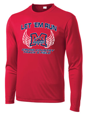 XC/T&amp;F Fan Wear - Wings - Dri-Fit LS