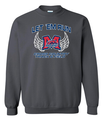 XC/T&amp;F Fan Wear - Wings - Crew Sweatshirt