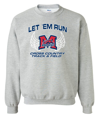 XC/T&amp;F Fan Wear - Wings - Crew Sweatshirt