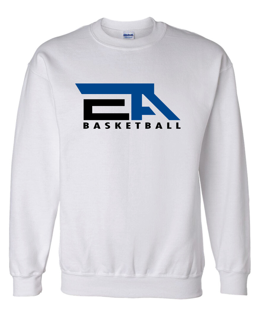 EA Basketball - Crew Sweatshirt, Garment Color: White