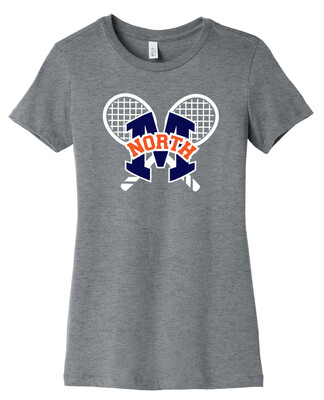 2020-21 Tennis Big Logo - Bella+Canvas Ladies
