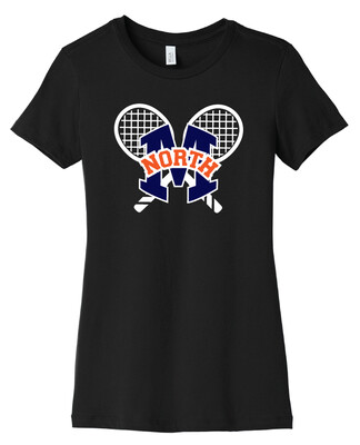 2020-21 Tennis Big Logo - Bella+Canvas Ladies
