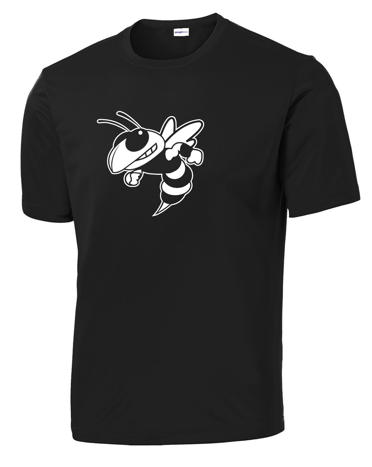 Hornet Fan Wear - Dri-Fit SS, Sport: Hornet Logo Only, Color: Black