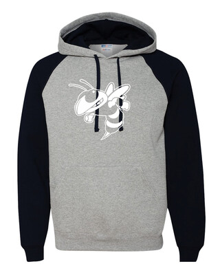 Hornet Fan Wear - 2-Tone Raglan Hoodie