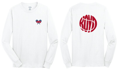Tennis Crossed Rackets Fan Wear - Long Sleeve
