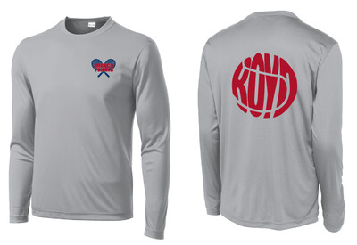 Tennis Crossed Rackets Fan Wear - Dri-Fit LS