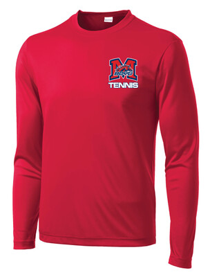 2020-21 Tennis Small Logo Fan Wear - Dri-Fit LS